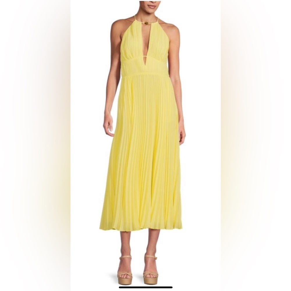 Jonathan Simkhai Yellow Maxi Dress